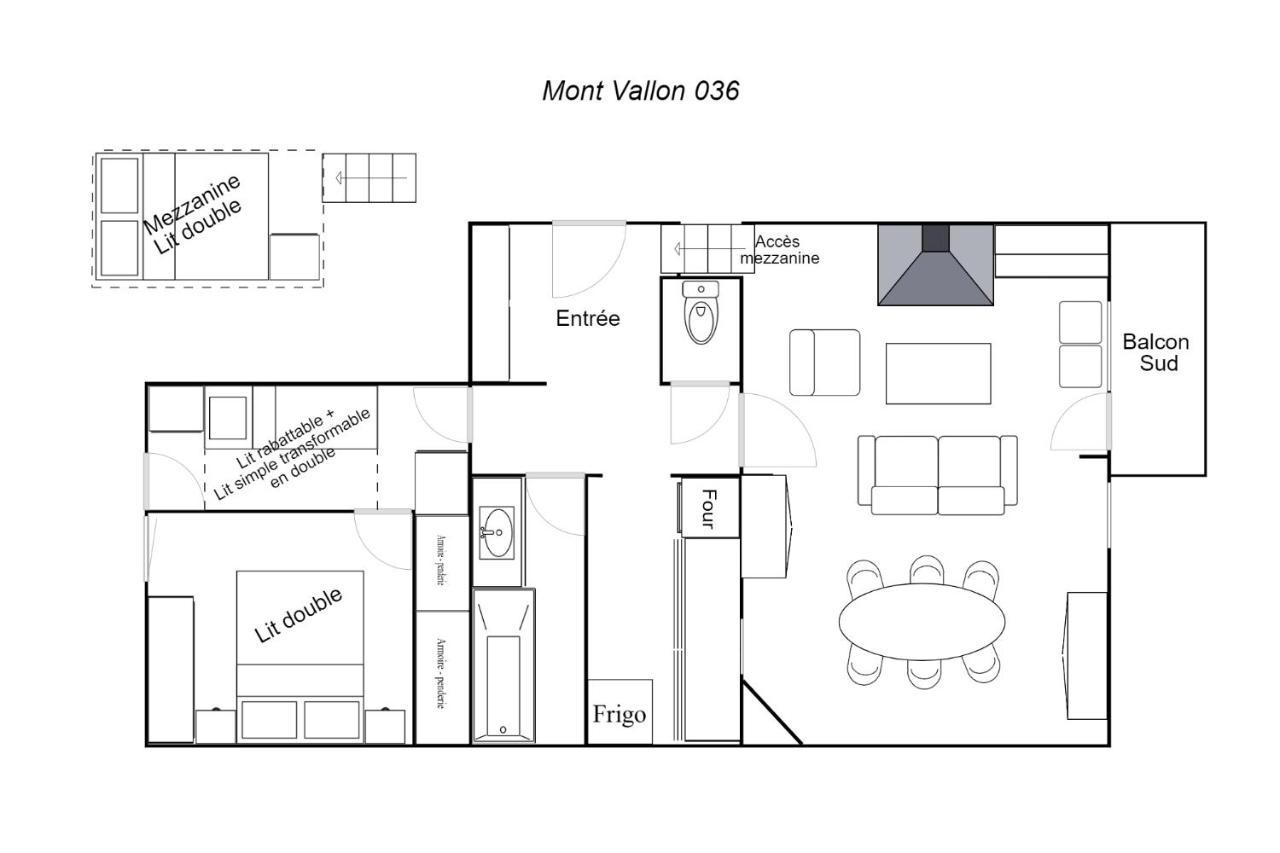 Residence Mont Vallon Méribel Eksteriør bilde